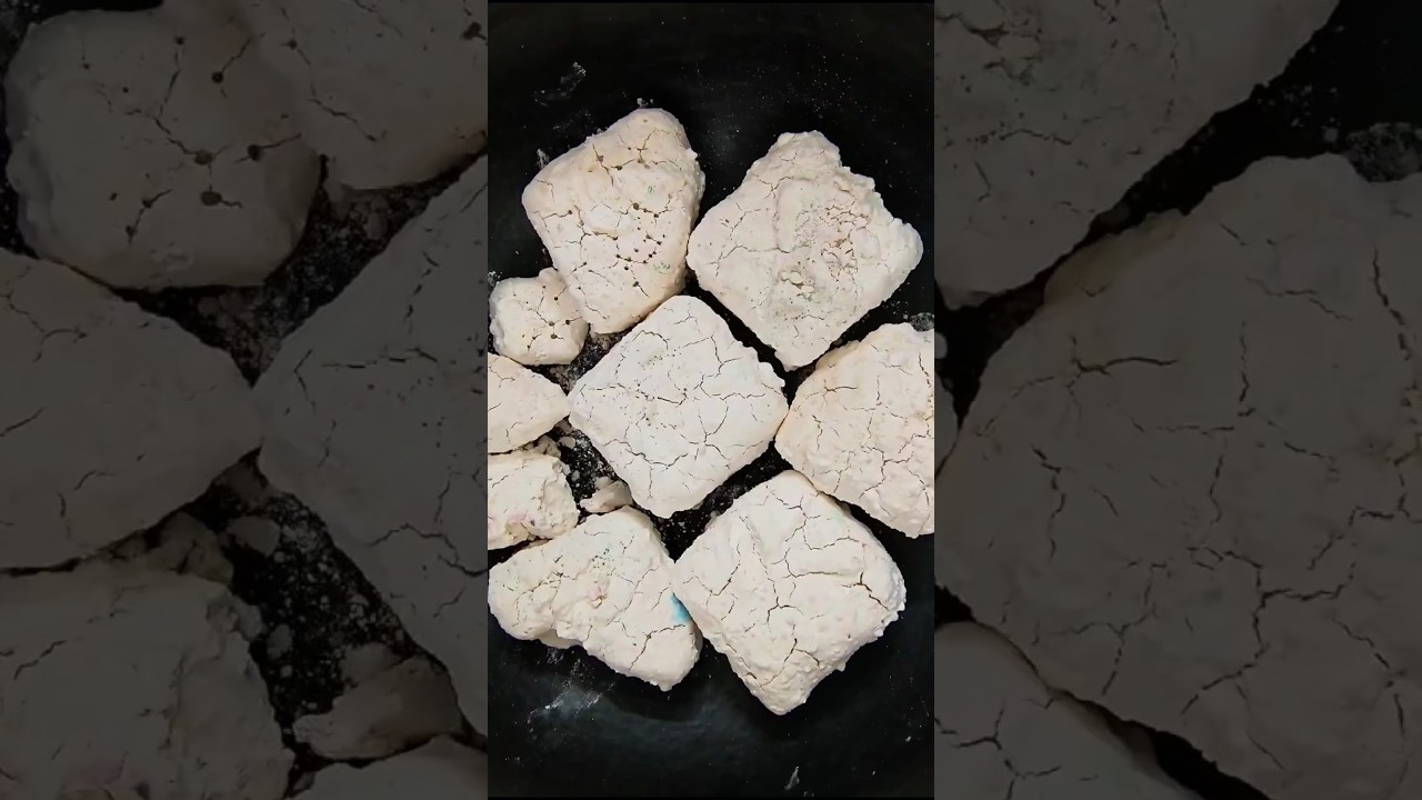 Plain Pasted Blocks Crush ASMR 