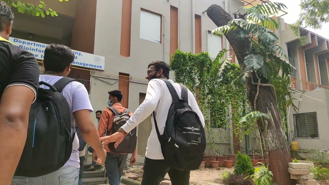 My first day of college | Masters at GU