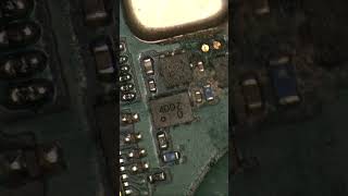 Samung A52 Microscope View A52 Liquid Damage