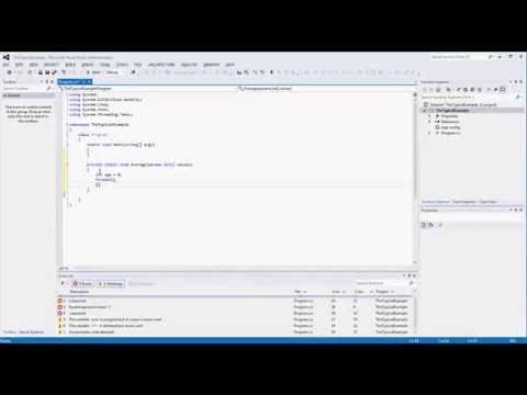 [ C# ] 04 - How to use an indeterminate number of parameters in a method?(Quick view)
