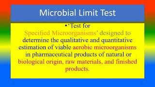 @ Bioburden test and microbial Limit test Different