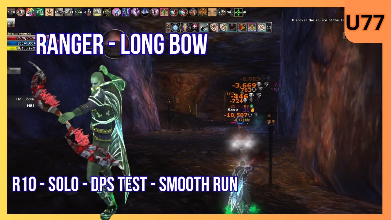 [DDO]Ranger - The Trouble with Tar Pits (R10 - Solo)