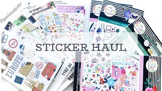 Michaels Haul  |  Happy Planner Release | Recollection Planner Haul  | Unboxing and Flip Throughs