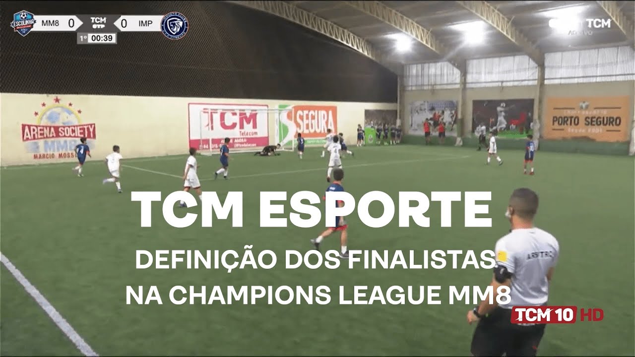 TCM Notícia Esportes - Definição dos finalistas na Champions League MM8