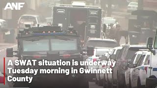 SWAT situation continues in Gwinnett County