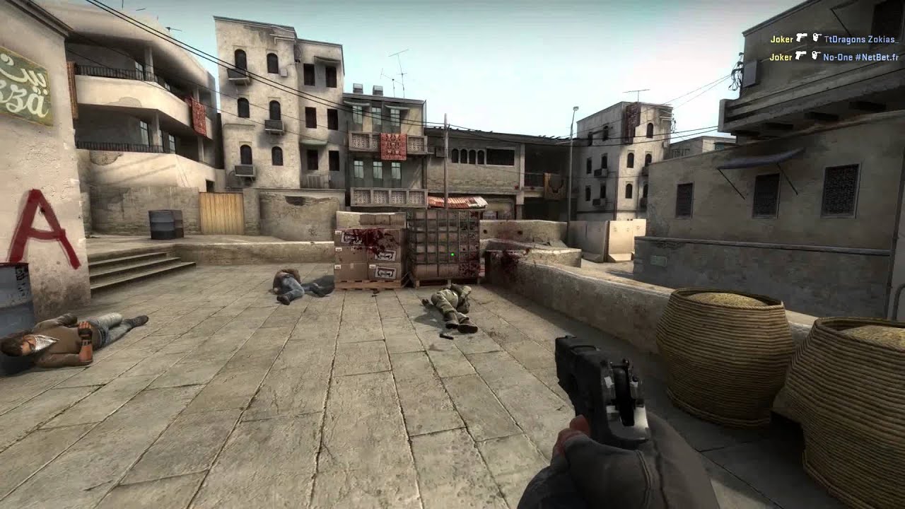 Joker rastet mit der P250 auf Dust 2 aus - 4 Head0r