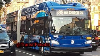 Exclusive! New Flyer XN60 Testing on B35 Bus Route