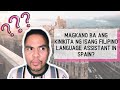 How much does a Filipino language assistant earn in Spain? #learnwithdaryll