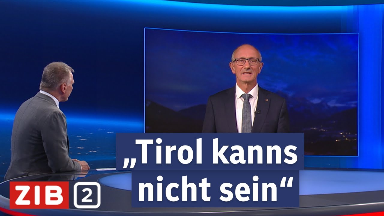 Defizit höher als erwartet: Tiroler LH Mattle verspricht keine neuen Schulden | ZIB2 vom 11.11.2025