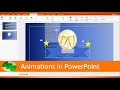 Animations in powerpoint