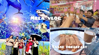 Mela night with bacha party/ tahse brwskfast #food #mela #outing #familyvlog 
