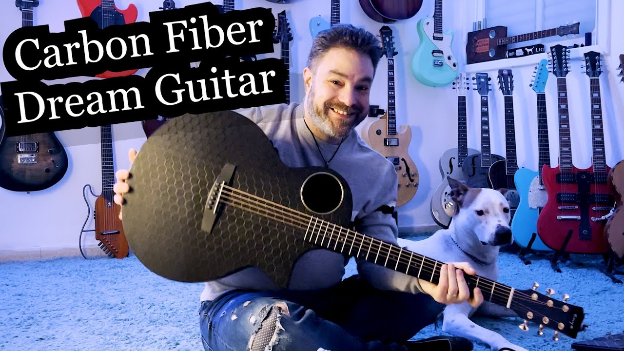 This Spectacular Carbon Fiber Enya X4 Pro Guitar Is Everything