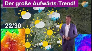 Der große Aufwärts-Trend zu Pfingten. Aus der Kälte, in den Frühsommer? Wetterbericht 17.-25.05.2026