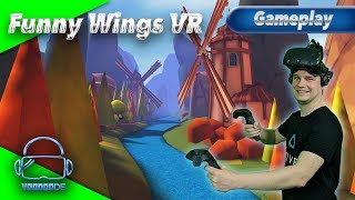 Funny Wings VR - Jagt die fiese Hexe! [Let's Play][Gameplay][German][HTC Vive][Virtual Reality] screenshot 1