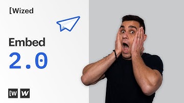 Introducing the Wized Embed 2.0: 🚀 Faster & More Powerful than Ever!