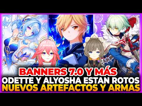 Yae NERFED? Odette and Alyosha Will BREAK THE META: New Weapons, Banners, Artifacts - Genshin Imp...