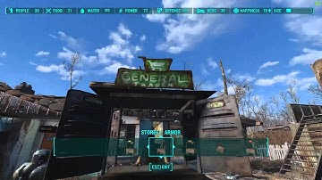 Fallout 4 - Vault Tec Rep/Trader bug + Base Food/Water/Beds/Defense bug FIX!