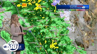 New Year's Day 2026 forecast for Central California