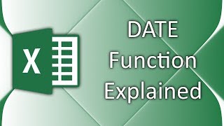 How to use the DATE function in Excel 2016 Microsoft Excel 2016 Introducing The Date Function