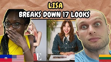 REACTION TO Lisa Breaks Down 17 Looks From BLACKPINK to The White Lotus | Life in Looks