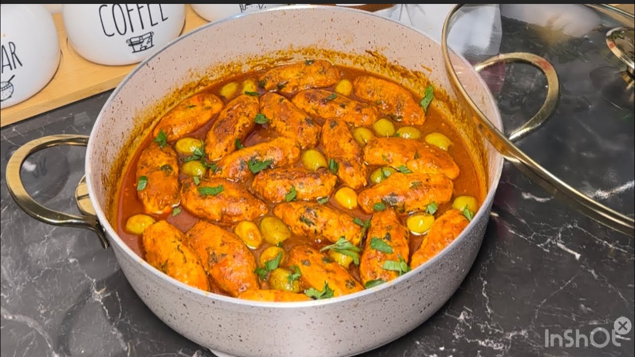 جيبي نصف صدر دجاج وكمشة زيتون وأرواحي نديرو اسهل  وأبن طبق رمضاني بامتياز توجديه في وقفة 