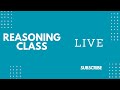 Live Reasoning Class @SinghMathematician #ssc #ssccgl #sscgd #htet #sscchsl #reasoning #tricks