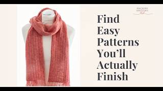 A soft, textured scarf machine knitting pattern — now live as PDF or Dynamic Pattern screenshot 5