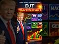 DJT Near the Edge: Can Bullish Momentum Break the Strong Downtrend? (Dec 30) #stockmarket #0dte