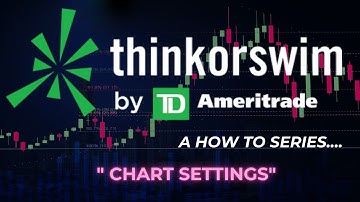 TOS How to Chart Settings - Charting on ThinkorSwim
