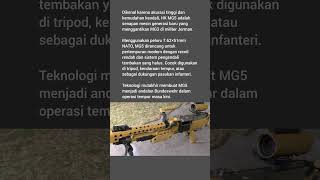 HK MG5: Senapan Mesin Ringan Jerman yang Super Presisi!