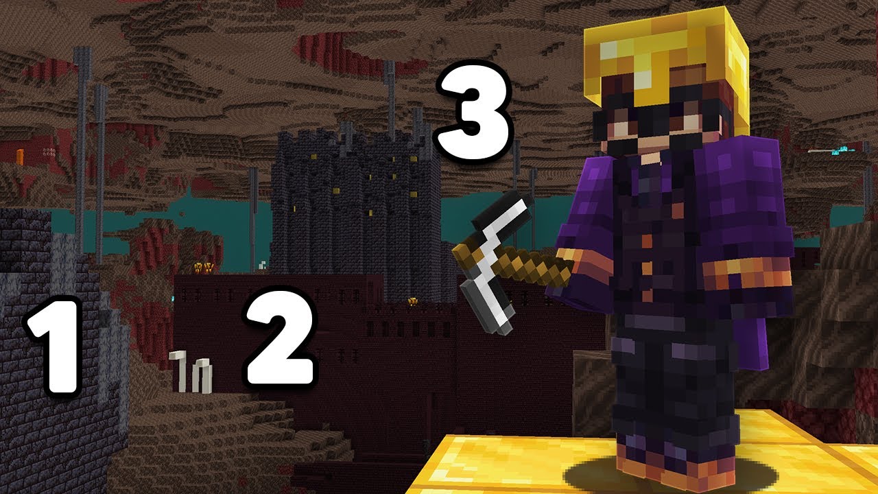 This Nether has THREE Overlapping Structures...