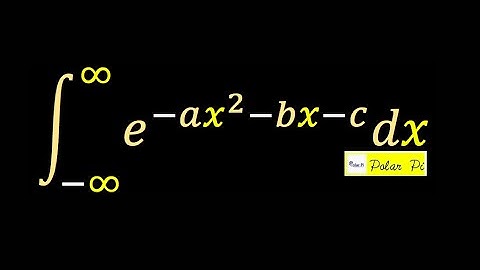 Gaussian Integral - The Most General Solution