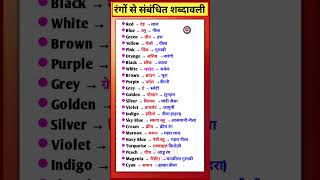List of colours name || all colour name in english || all types of colours name #colors #colorname