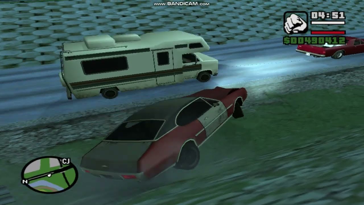 Crazy Driving in Los Santos! CJ is Back Behind the Wheel! 