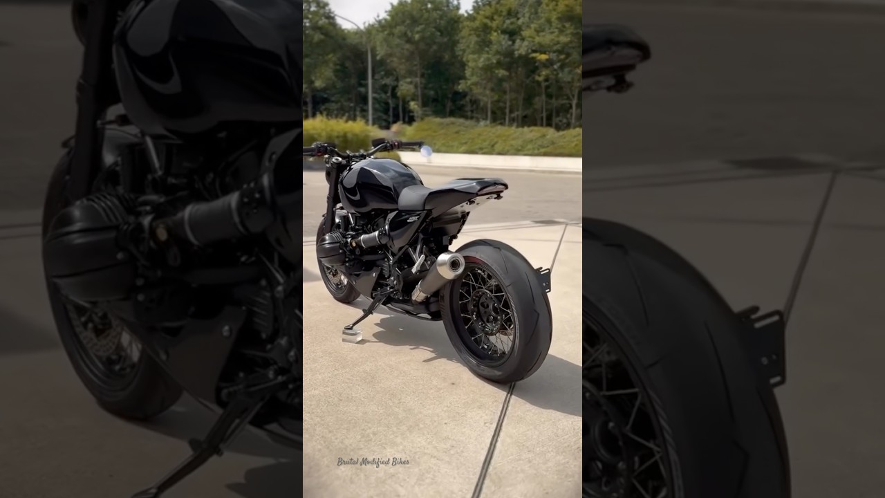 BMW R12 NineT All Black Custom build by Classicbike-Raisch 