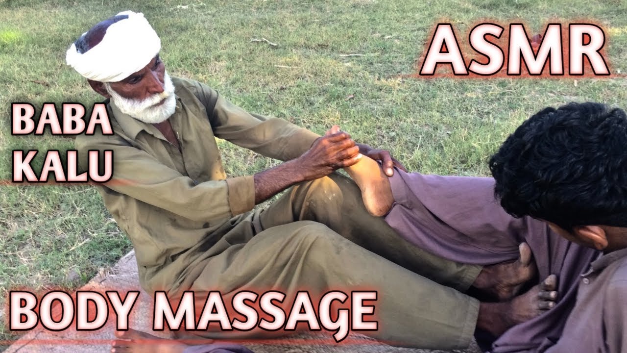 ASMR Head MASSAGE PAKISTAN||ONLY$1|| BABA KALU - YouTube