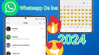 😍😍Whatsapp Estilo Iphone 2024😍😍