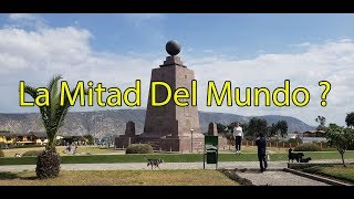 Conociendo LA MITAD DEL MUNDO en Quito.  Albert Oleaga. Ecuador