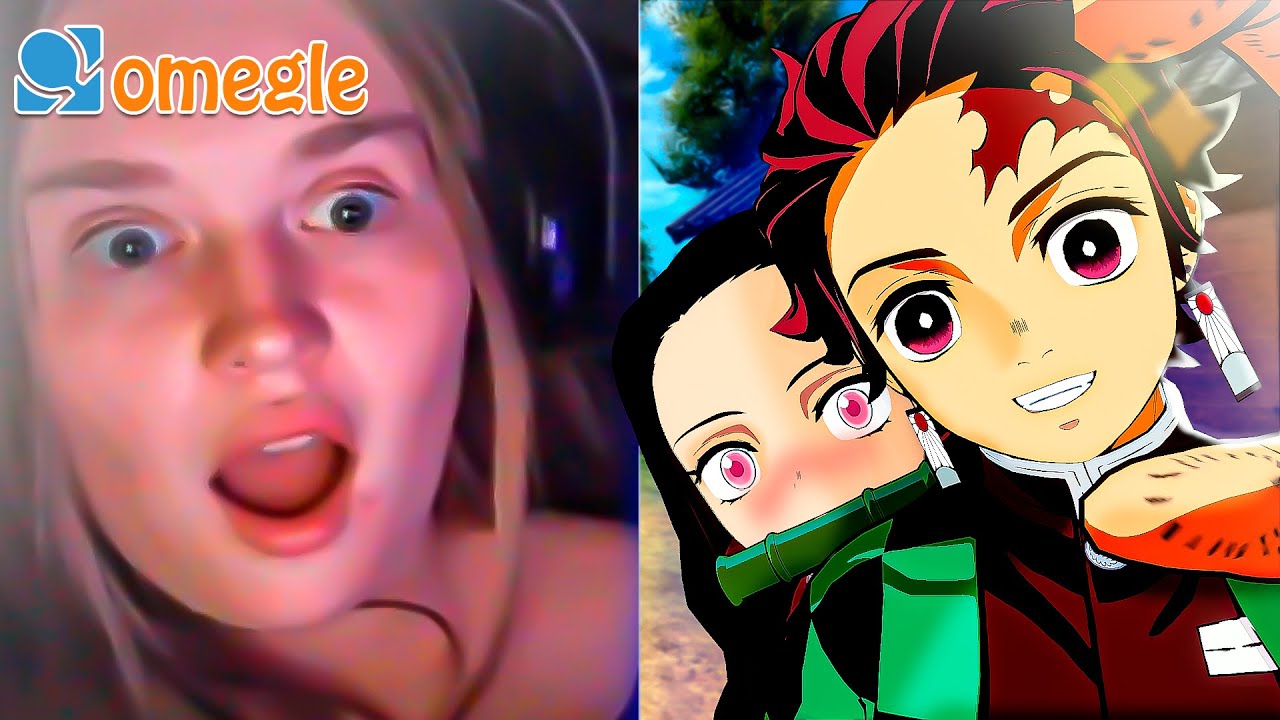 Tanjiro usa Omegle para encontrar a alma gêmea de Nezuko - Demon slayer VR