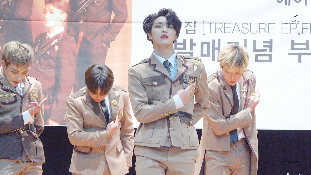 191107 에이티즈(ATEEZ) 성화 -  WONDERLAND 부산팬싸인회 4K