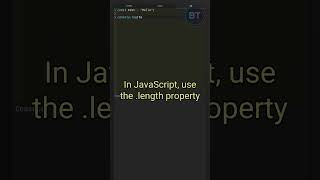 Want to know how many characters a string has? #javascript #coding