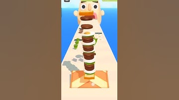 Sandwich Runner Max Levels Game  Update All Trailers iOS, Android Gameplay Walkthrough GHPTR #shorts