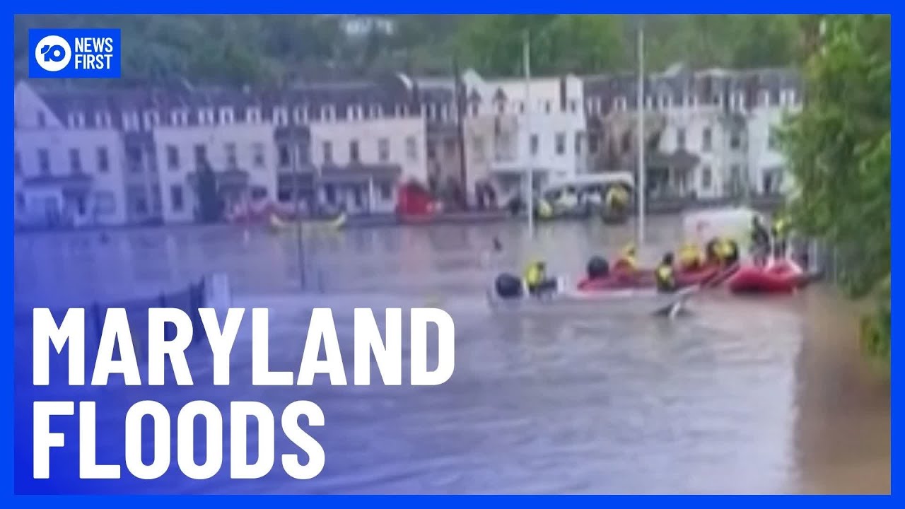 Flash Floods Hit Western Maryland Forcing School Evacuations and ...