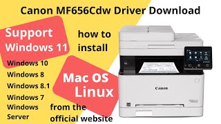 Canon ImageCLASS MF656Cdw Driver Download and Setup Windows 11 Windows 10, Mac 13, Mac 12