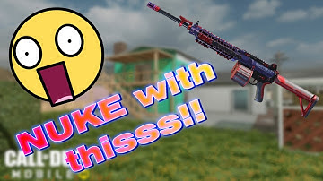 How to get NUKE with M4LMG!!! | CODM Gameplay