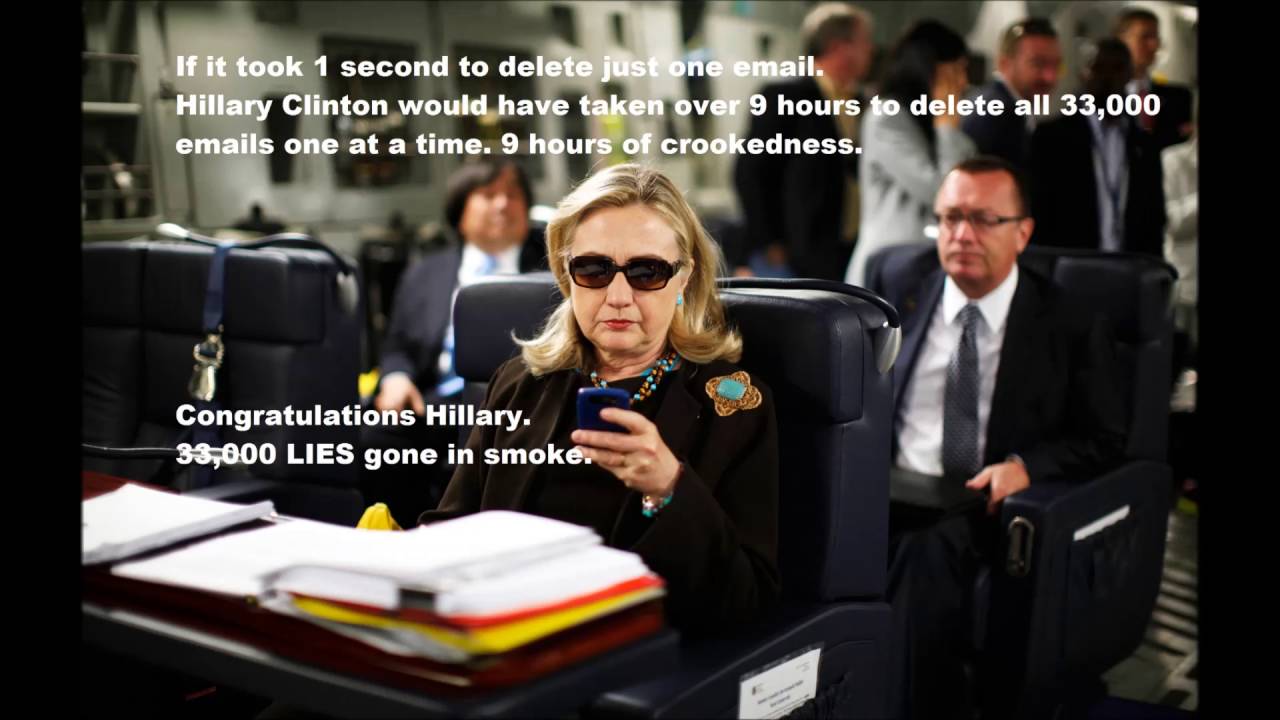 hillary clinton 33 000