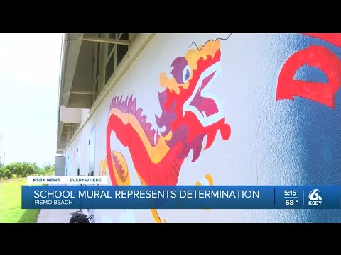 Judkins Middle School students finish mural representing determination