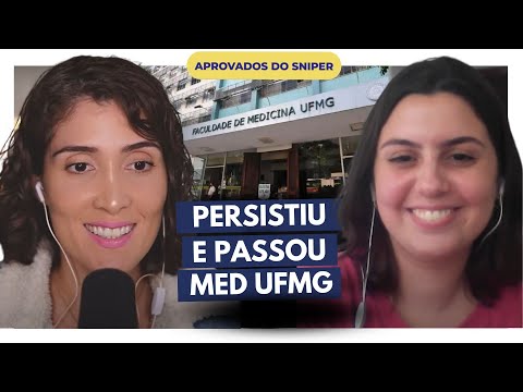 Não desistiu e passou em medicina na UFMG: Amanda Albertini