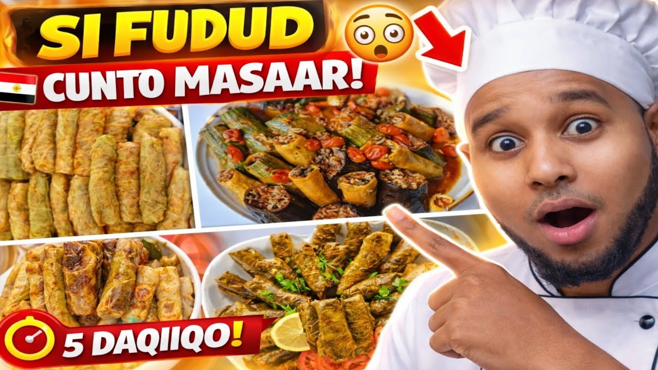 😱 SI FUDUD U BARO CUNTOOYINKA  MASAR 🇪🇬 | 5 DAQIIQO  GUDAHOODA