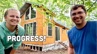 OFF GRID Ambitious Projects & SURPRISING Dead Mice - Structural Beam
